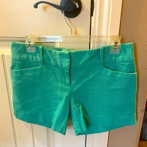 Seafoam green shorts by The Limited